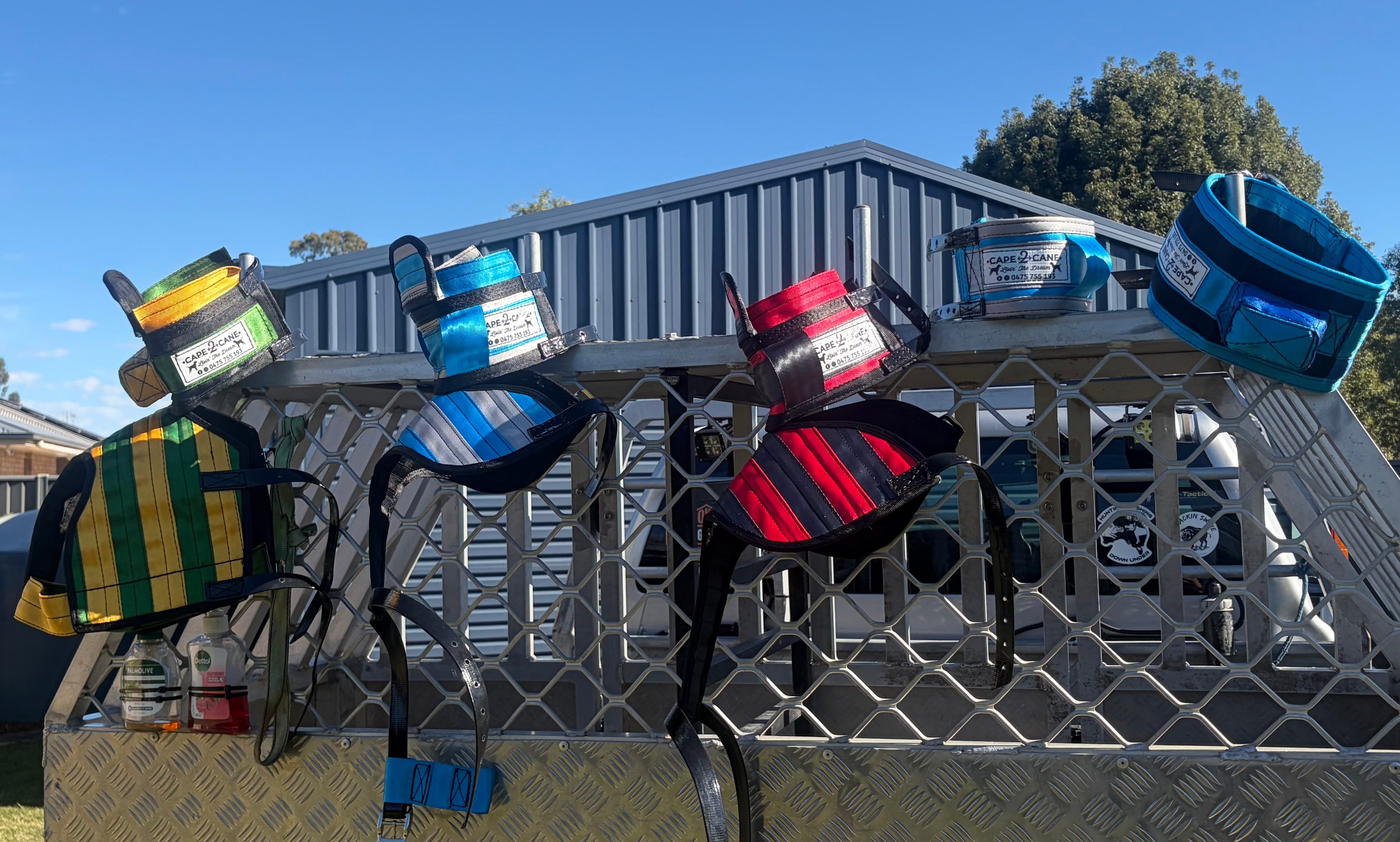 Chest plates and collars